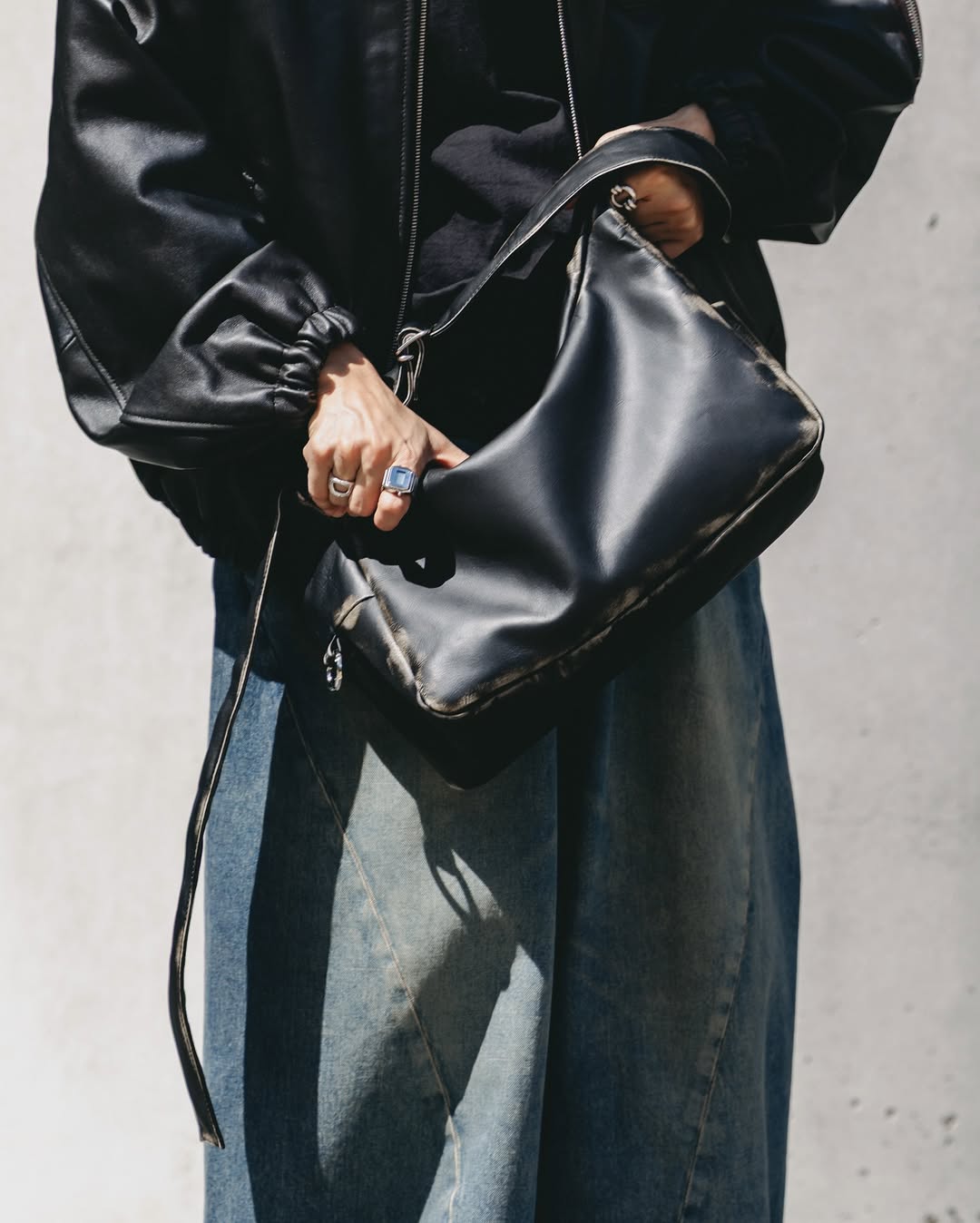 CLESSTE / Vintage Leather Holiday Bag