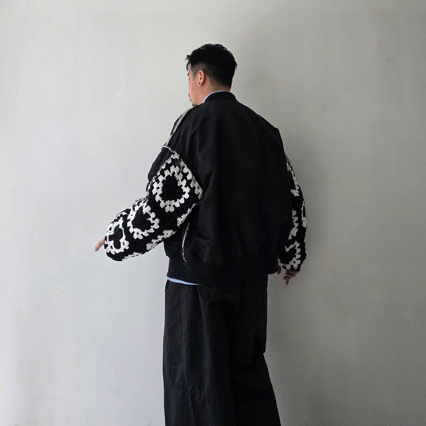 DISCOVERED / Playcard Crochet Sleeve MA-1