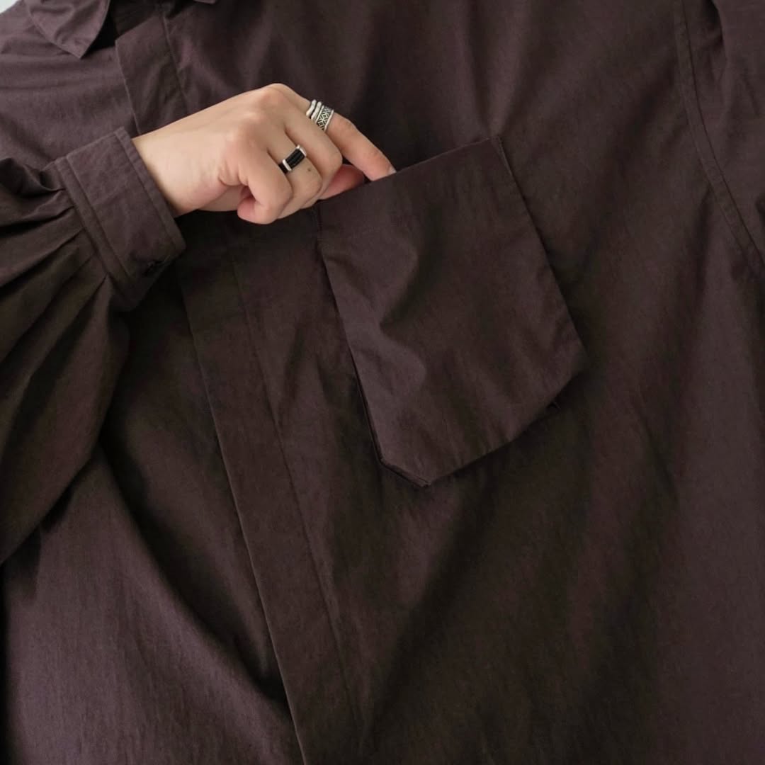 THE JEAN PIERRE / Signature 11XL Shirt(Typewriter)(Dark Choco)