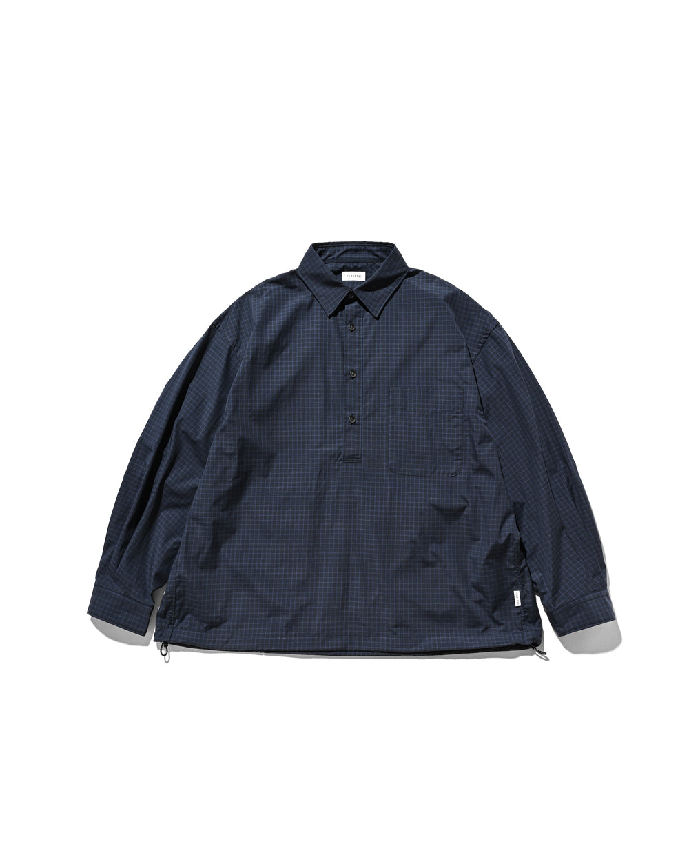 CLESSTE / Mini Plaid L/S Pullover Shirt (Navy)