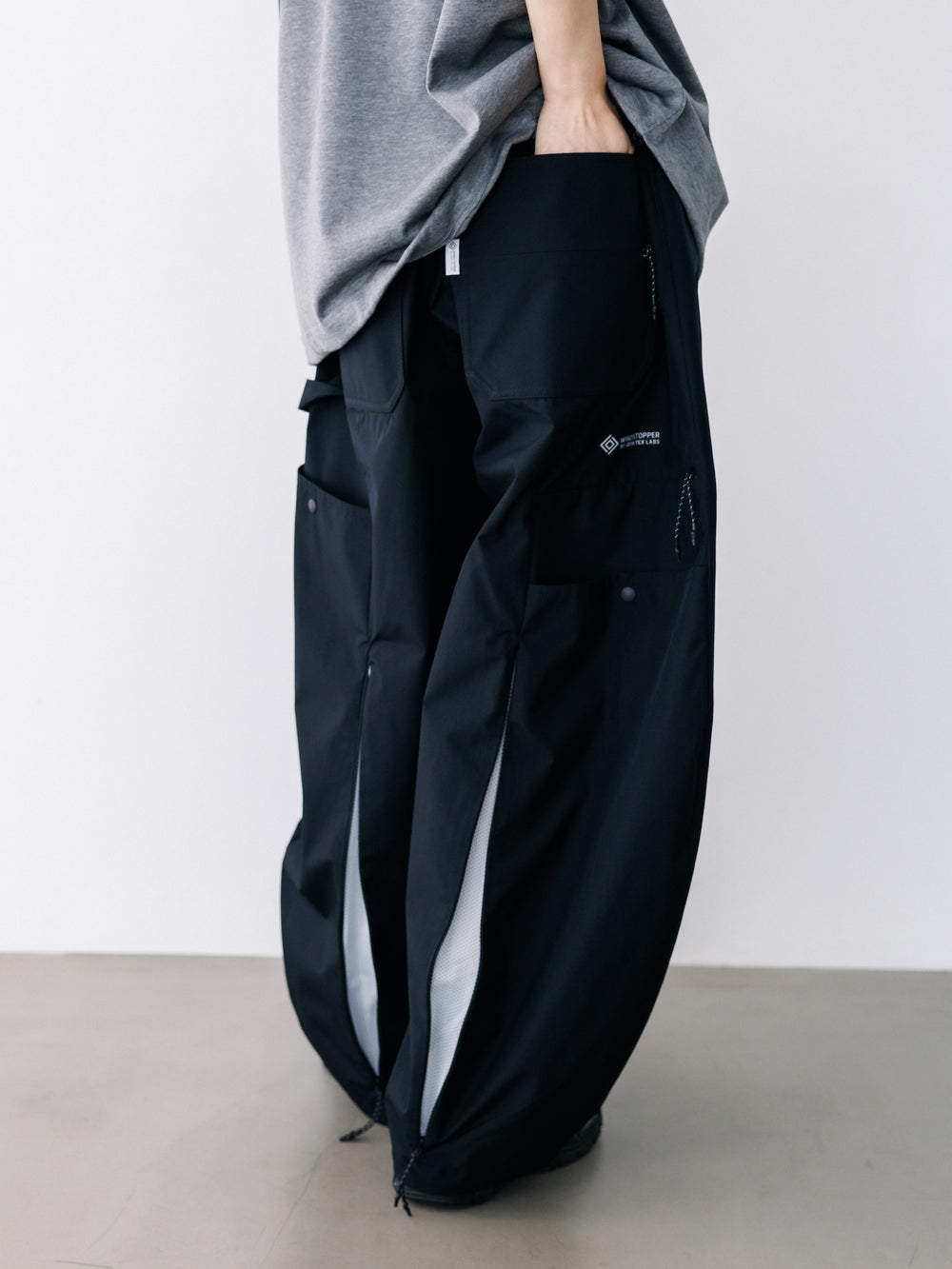 CLESSTE / +Phenix Windstopper ® By Gore-tex Labs City Massive Utility Pants (Black x White)
