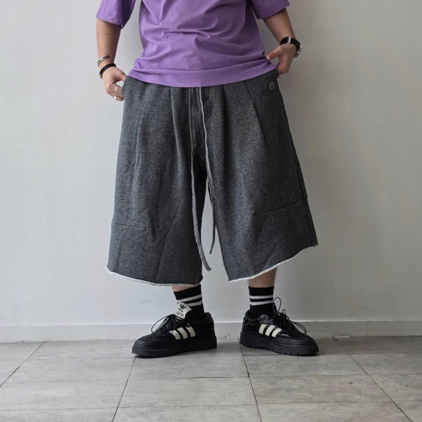 SHINYAKOZUKA / Ordinary Home Baggy Shorts (Charcoal)