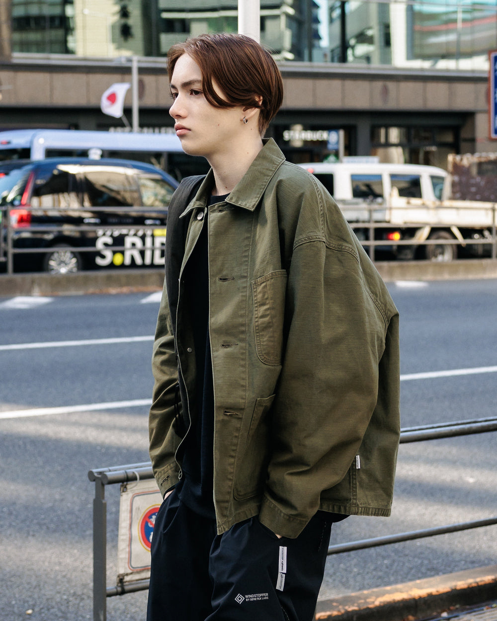 CLESSTE / Vintage Effect P-41 Jacket (Olive)