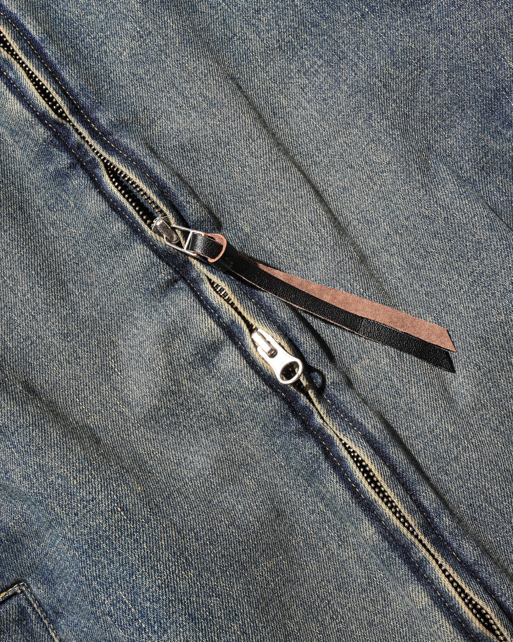 CLESSTE / Vintage Dyed Selvedge Denim City Utility Jacket (Vintage Indigo)