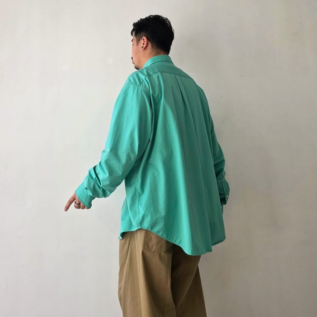 KANEMASA PHIL / 46G Atmosphere Shirt (Turquoise)