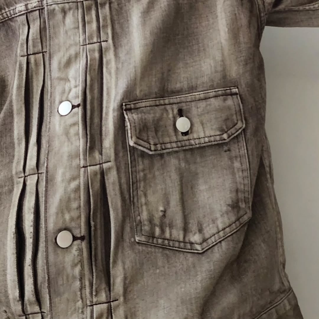 ANCELLM / Aging Denim Jacket