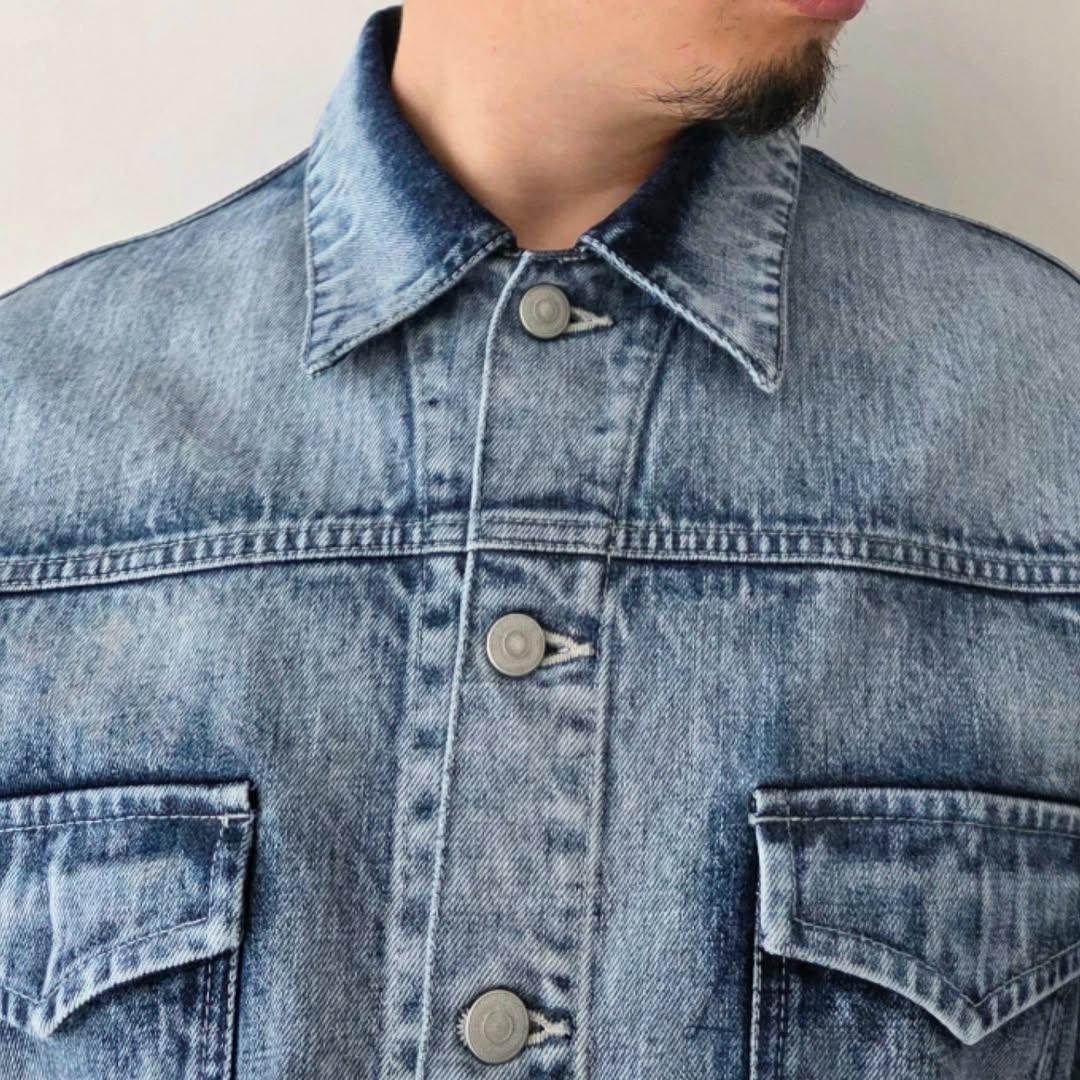NOMAT / 2 Tone Denim Blouson