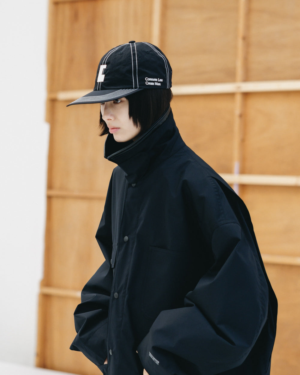 CLESSTE / 'C' Active City Cap 001 (Black x White)