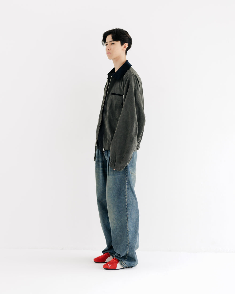 CLESSTE / Cotton Worker Jacket (Black)