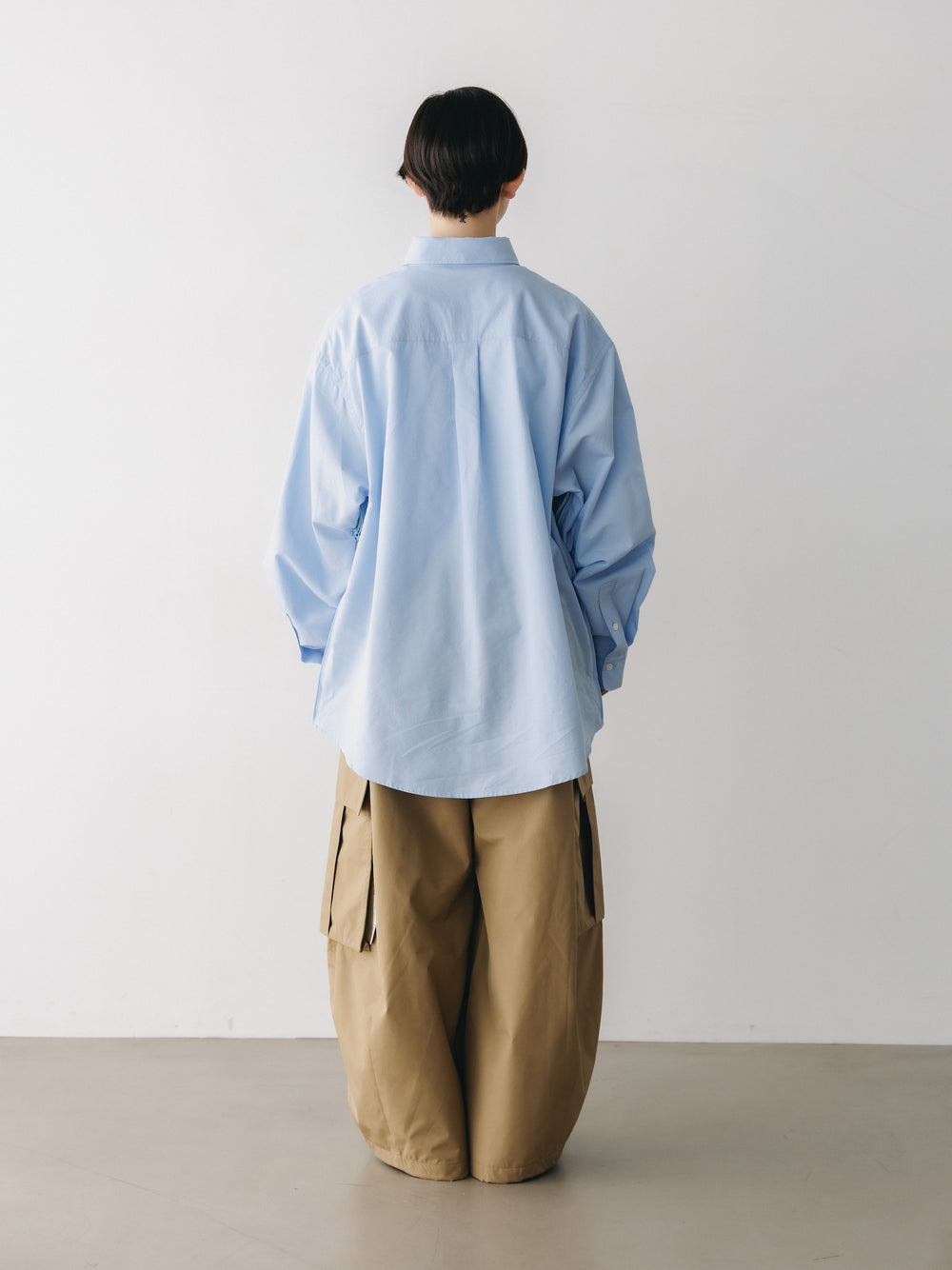 CLESSTE / +Phenix Windstopper ® By Gore-tex Labs City Mega Pocket Balloon Cargo Pants (Camel Beige)