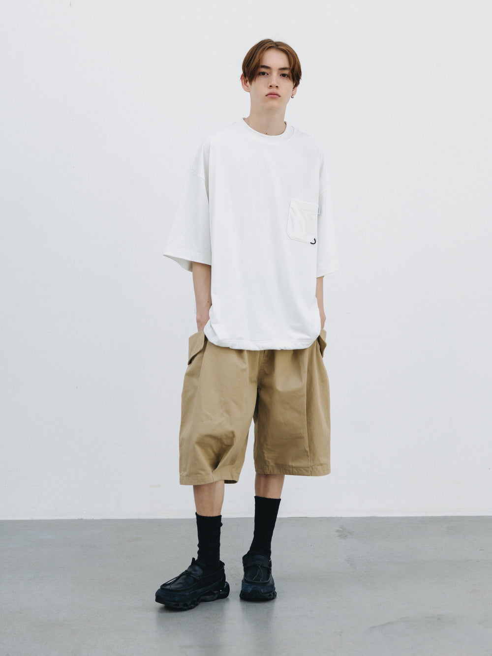 CLESSTE / Tech Pocket S/S T-Shirt (White)
