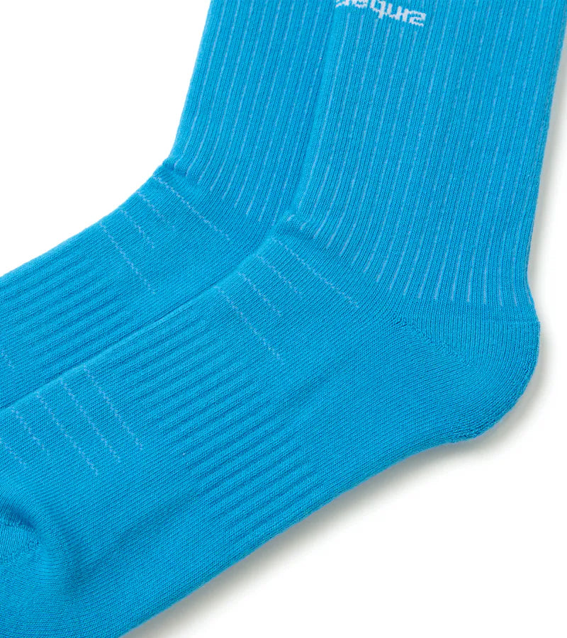 NOZZLEQUIZ / Glint Blue - Essential Casual socks