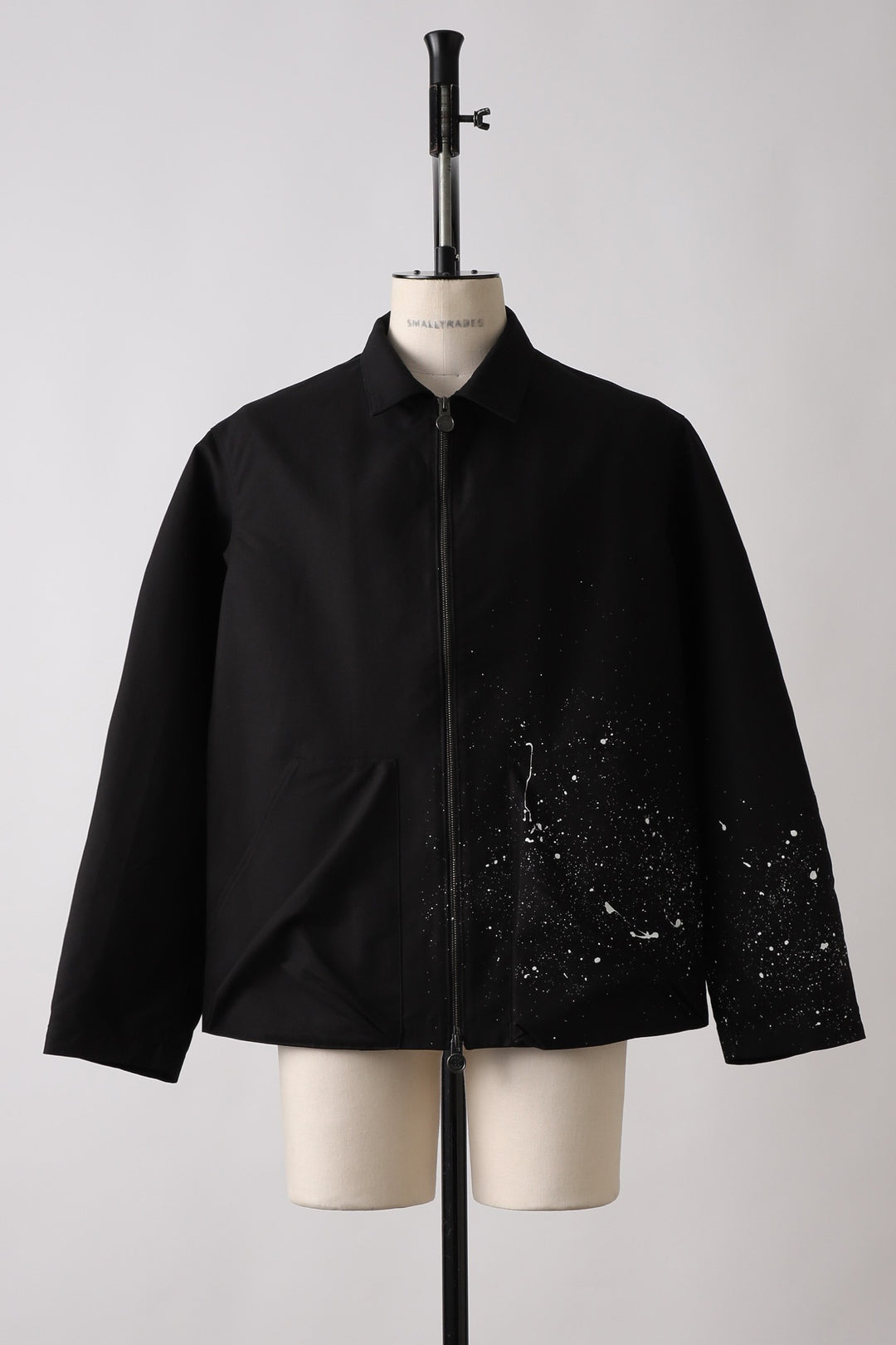SHINYAKOZUKA / His Work Blouse With Powderfall (Black)