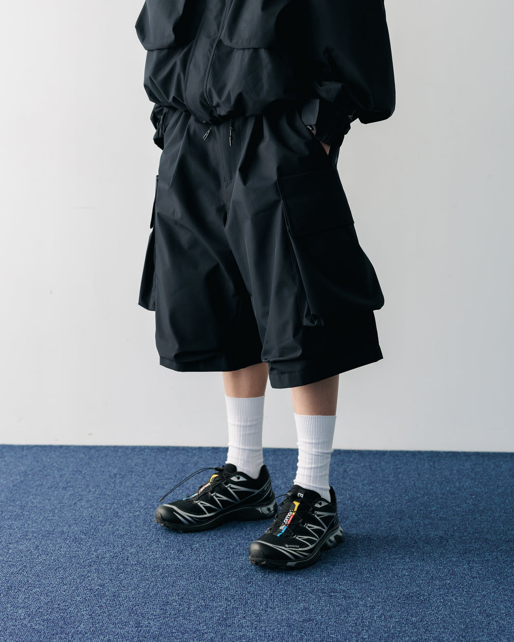 CLESSTE / +Phenix Windstopper ® By Gore-tex Labs City Military Half Pants 001 (Black)