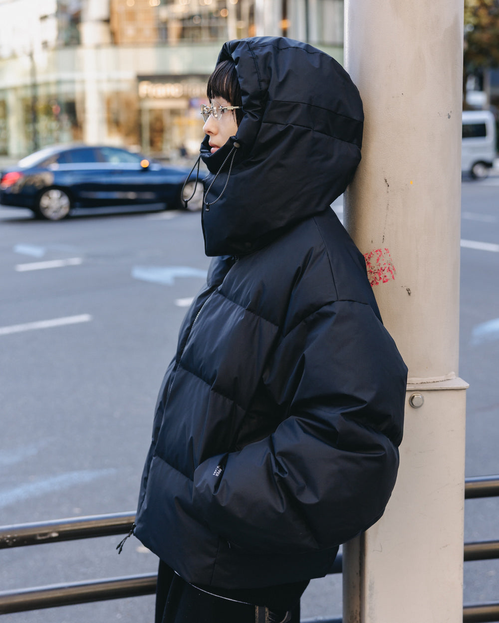 CLESSTE / +Phenix Windstopper ® By Gore-tex Labs City Down Jacket (Black)