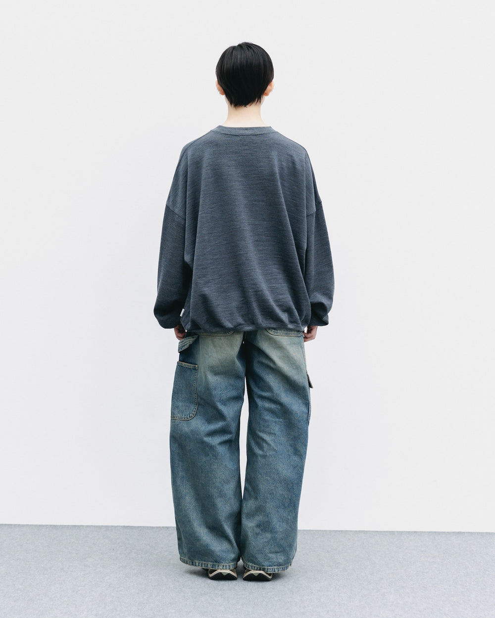 CLESSTE / Vintage Dyed Selvedge Denim Worker Pants (Vintage Indigo)