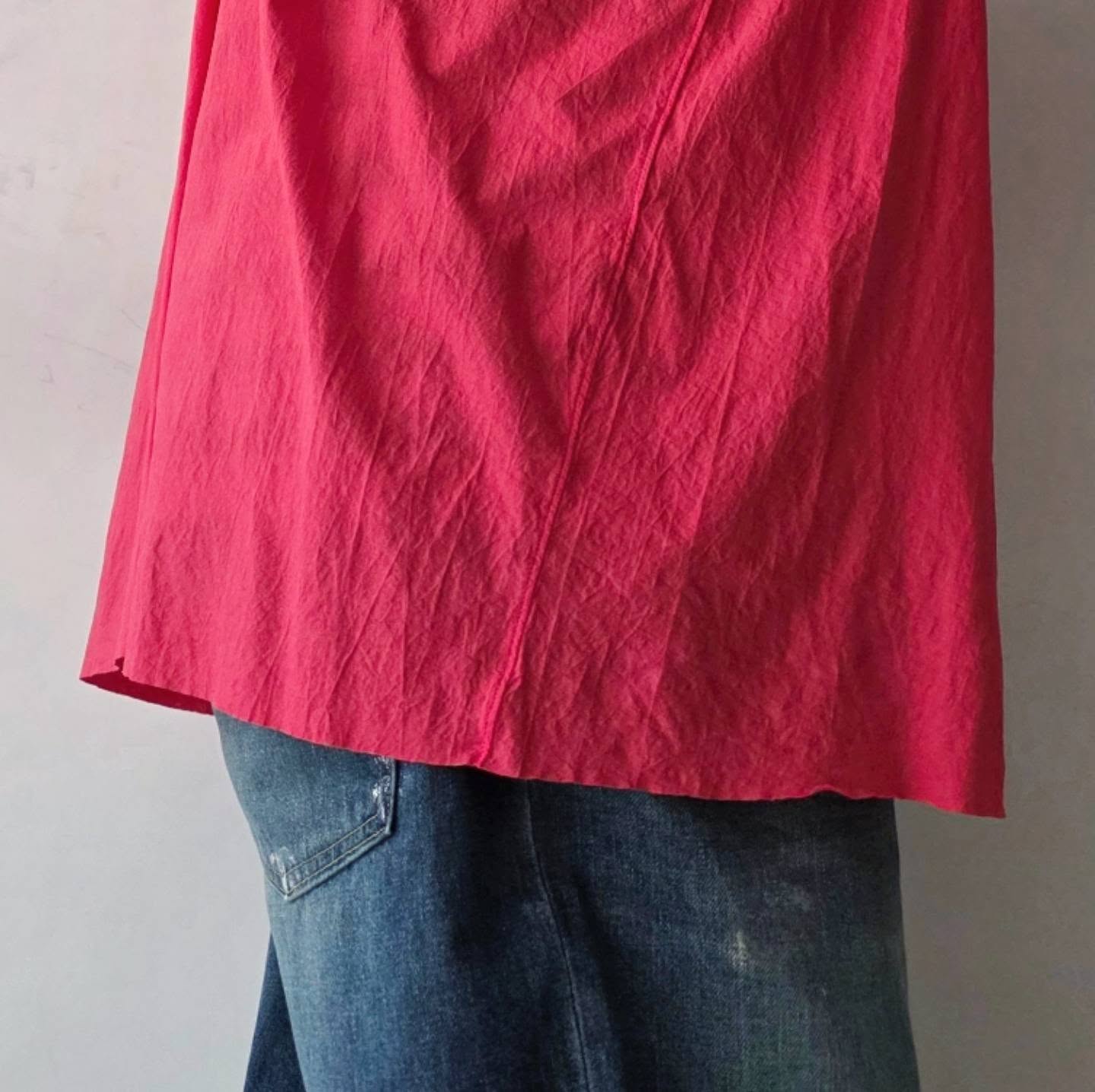 KANEMASA PHIL / 46G Artisan Shirt (Dyed Pink)