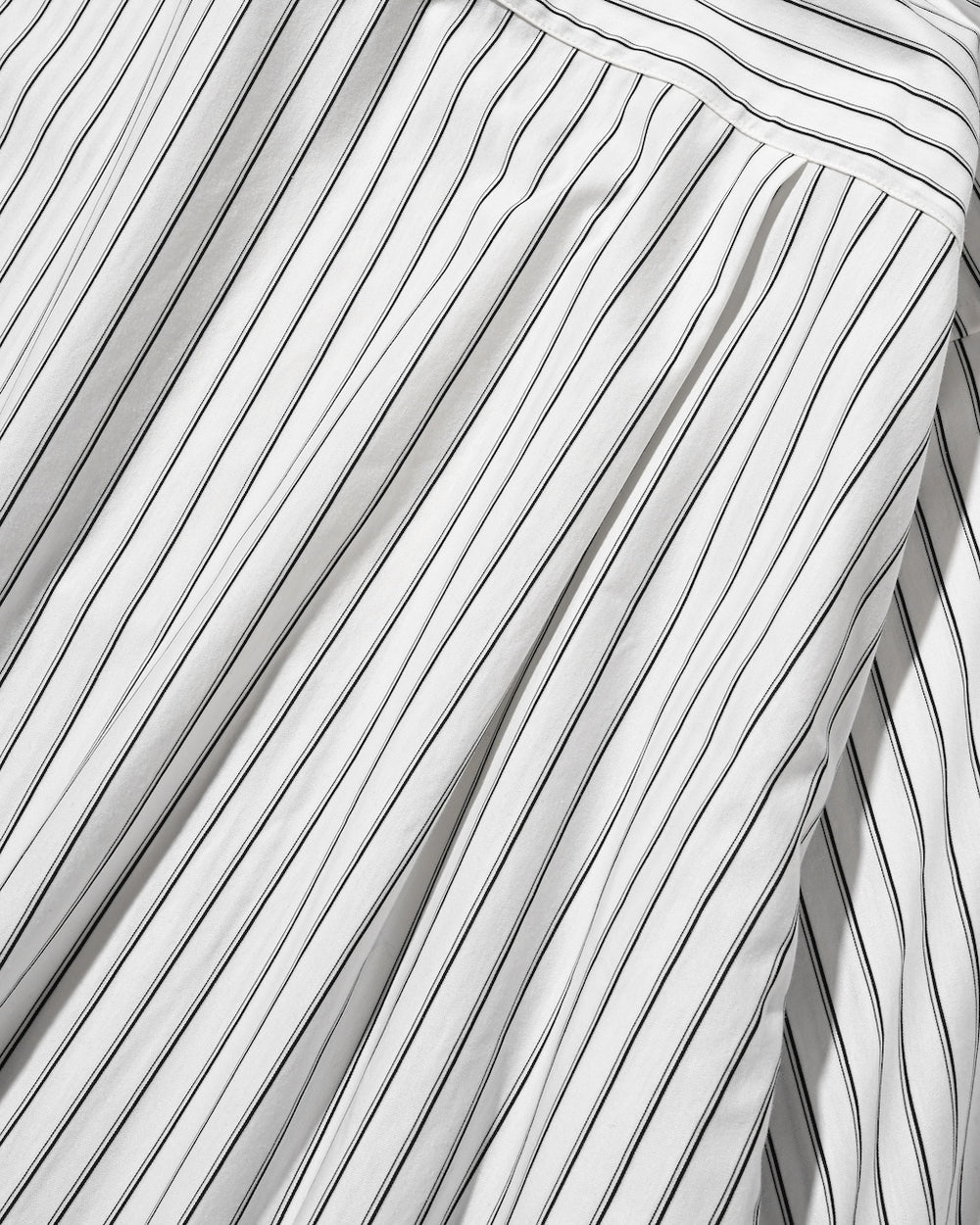CLESSTE / Thick/Thin Stripe 46G Knit Everyday S/S Shirt (White Stripe)