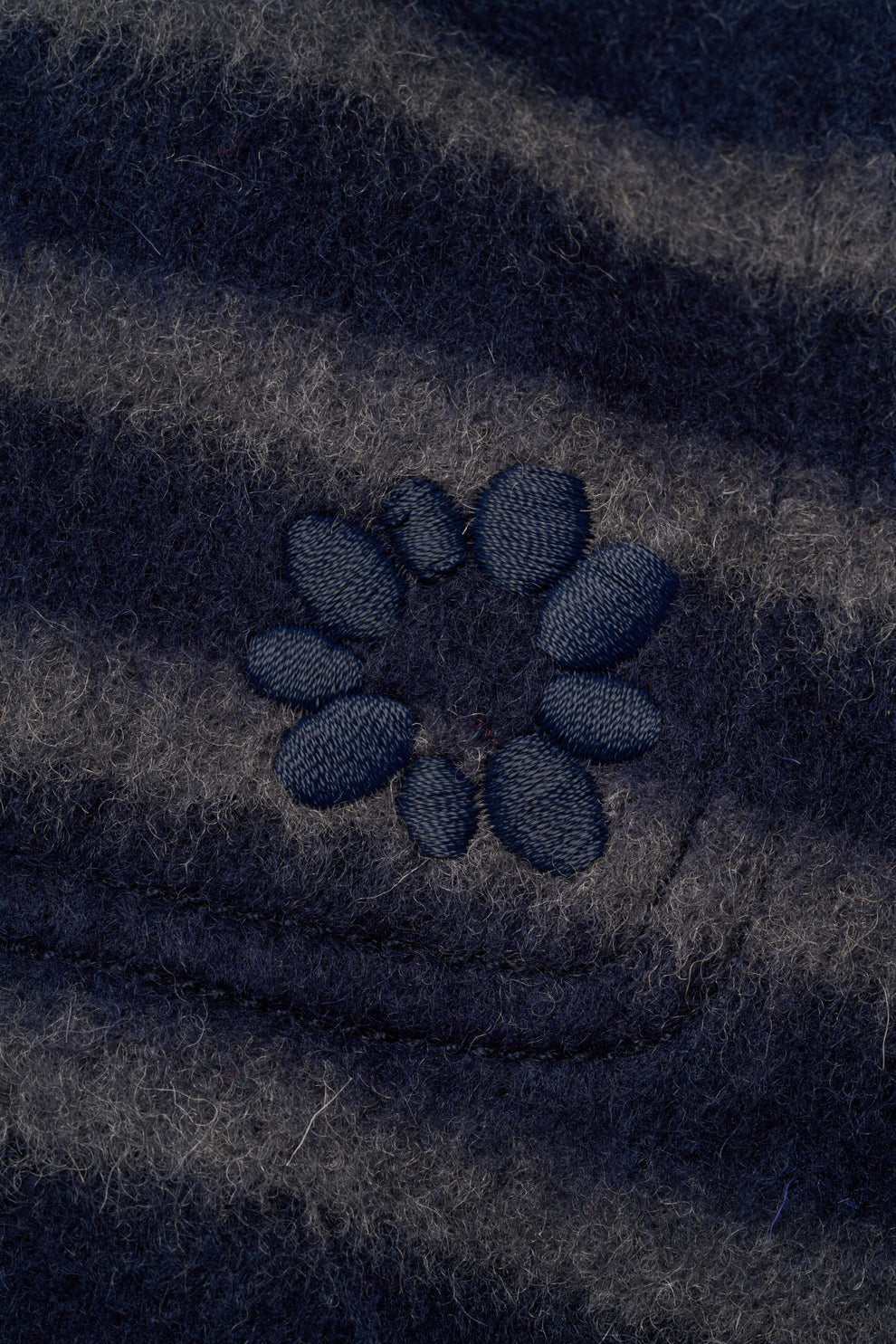 GANDER / Le Mans Shirt (Blue/Grey Pinstripe)