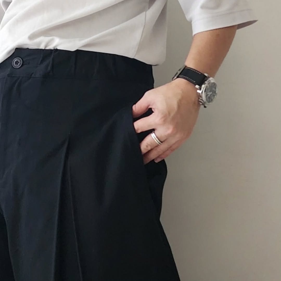SAGE NATION / Box Pleat Trouser