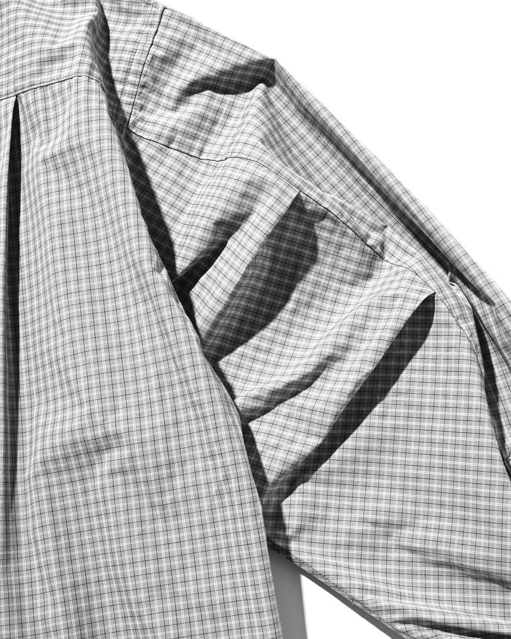 CLESSTE / Mini Plaid L/S Pullover Shirt (Gray)