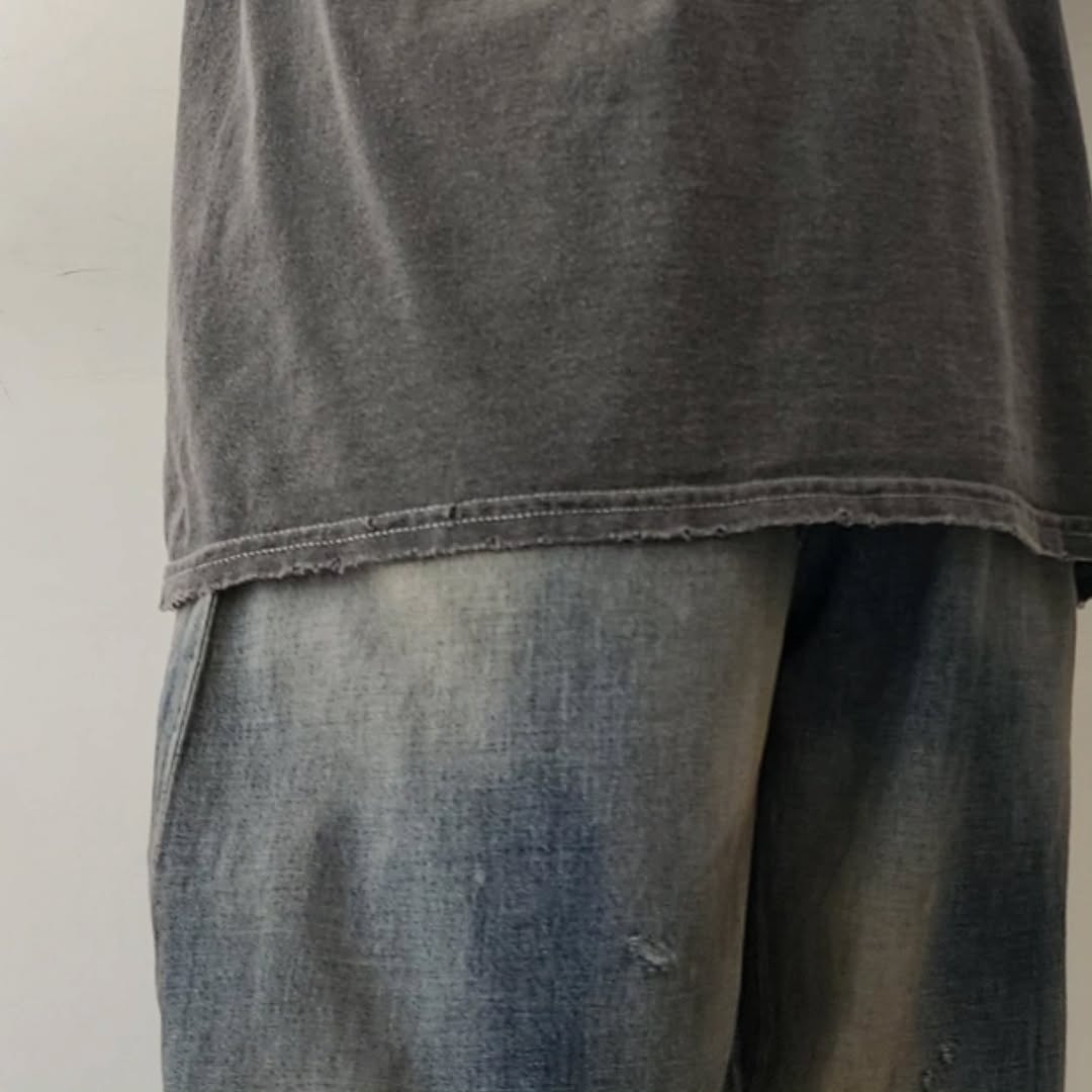 ANCELLM / Message T-Shirt
