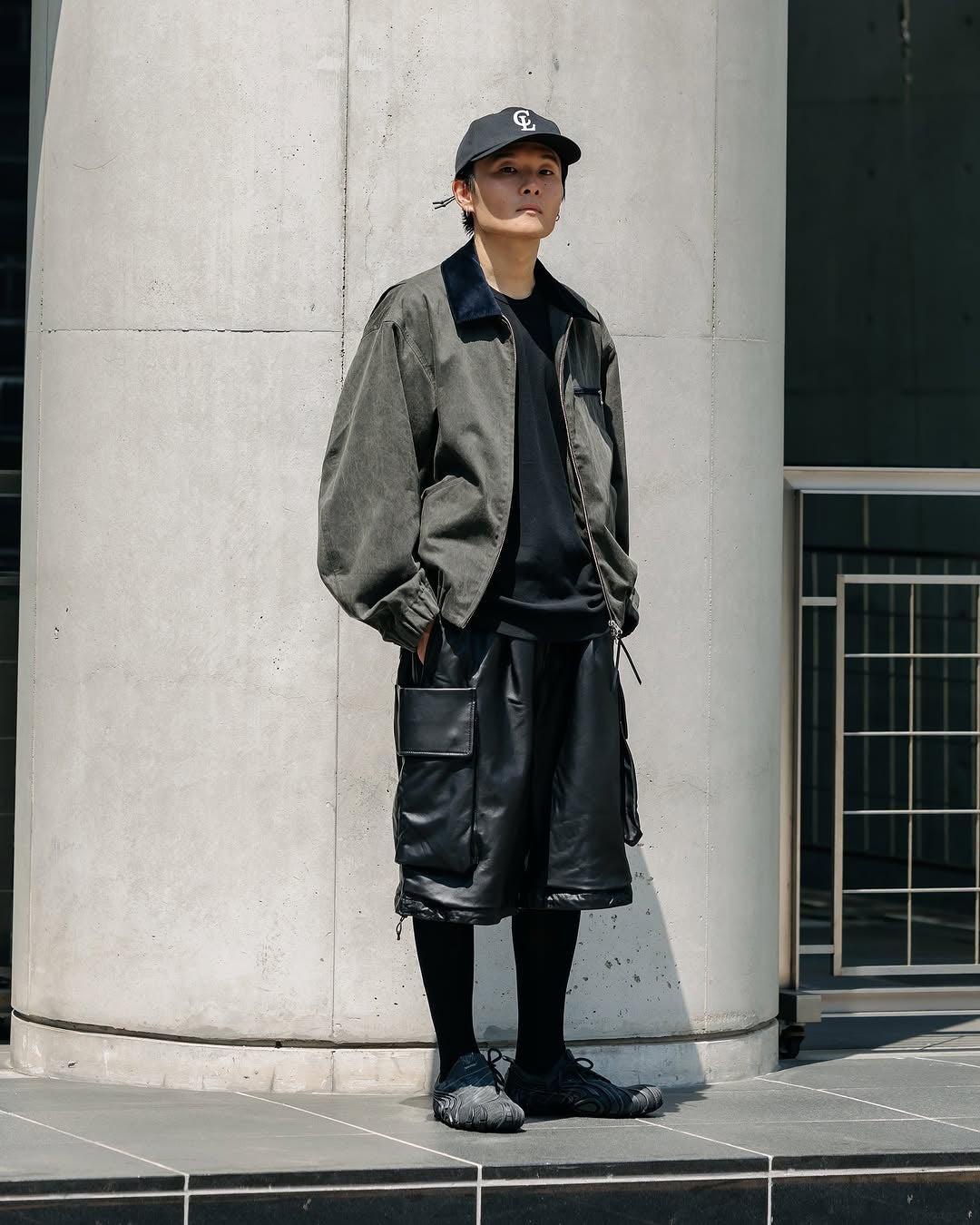 CLESSTE / Cotton Worker Jacket (Black)