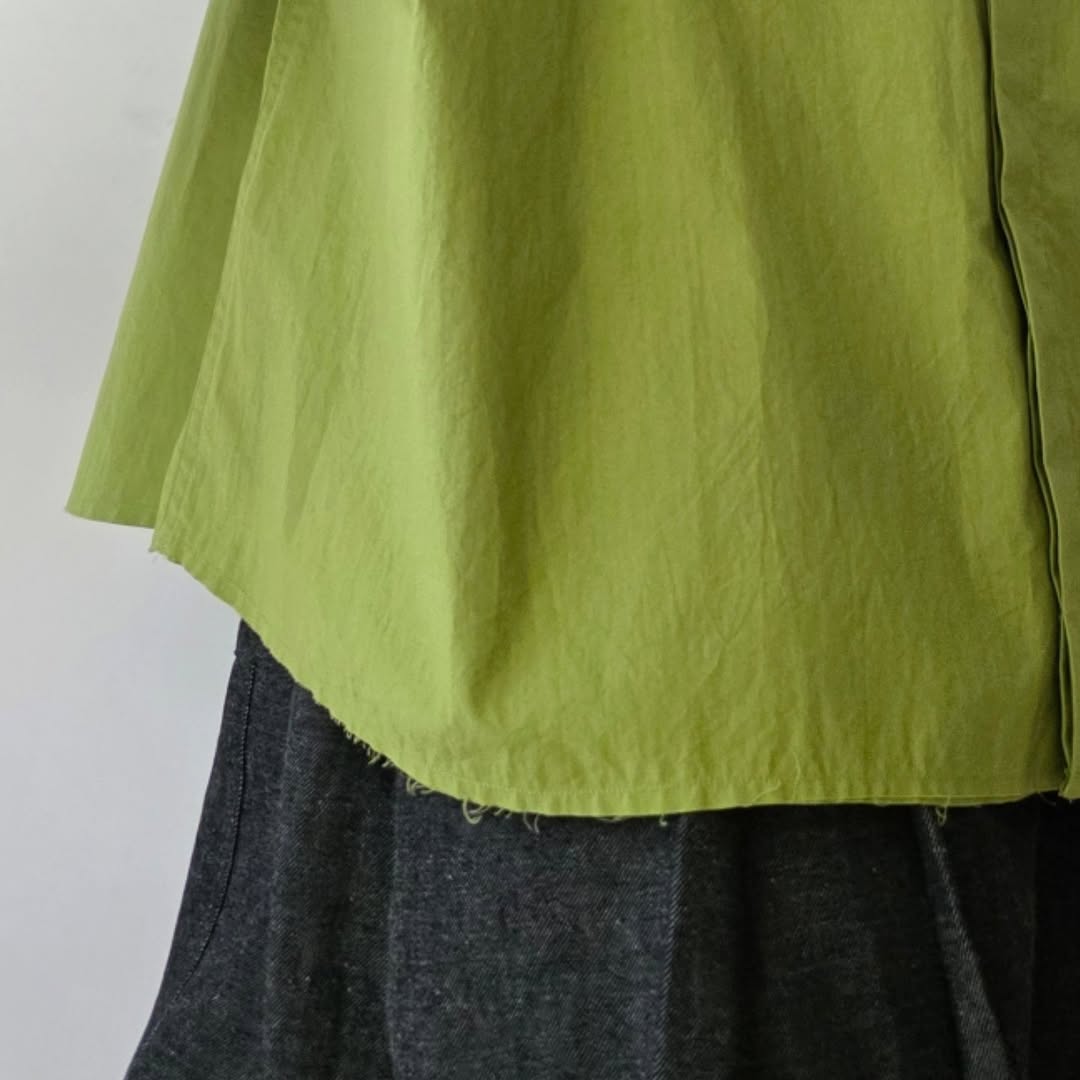 THE JEAN PIERRE / Signature 11XL Shirt(Typewriter)(Kiwi)