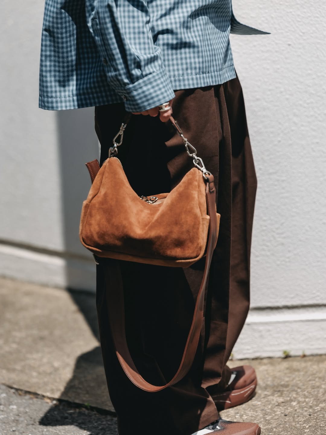 CLESSTE / Suede Day Off Mini (Brown)