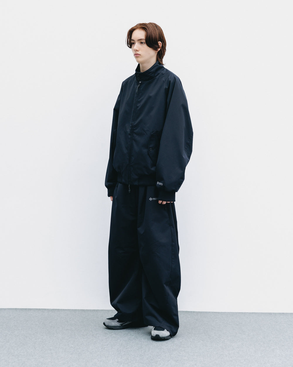 CLESSTE / +Phenix Windstopper® By Gore-Tex Labs Twill City Harrington Jacket (Black)