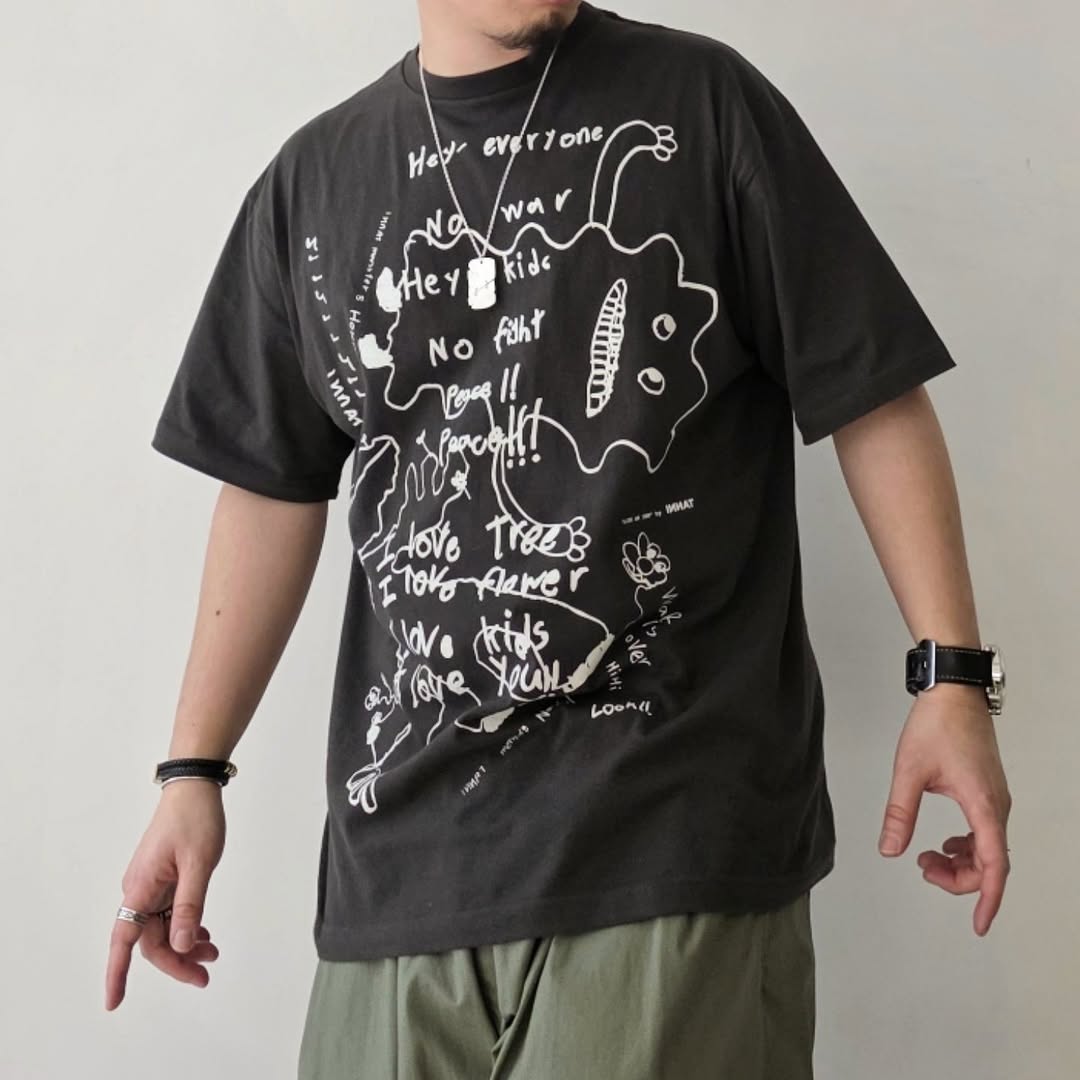 INNAT / Rakugaki SS Tee (Black)