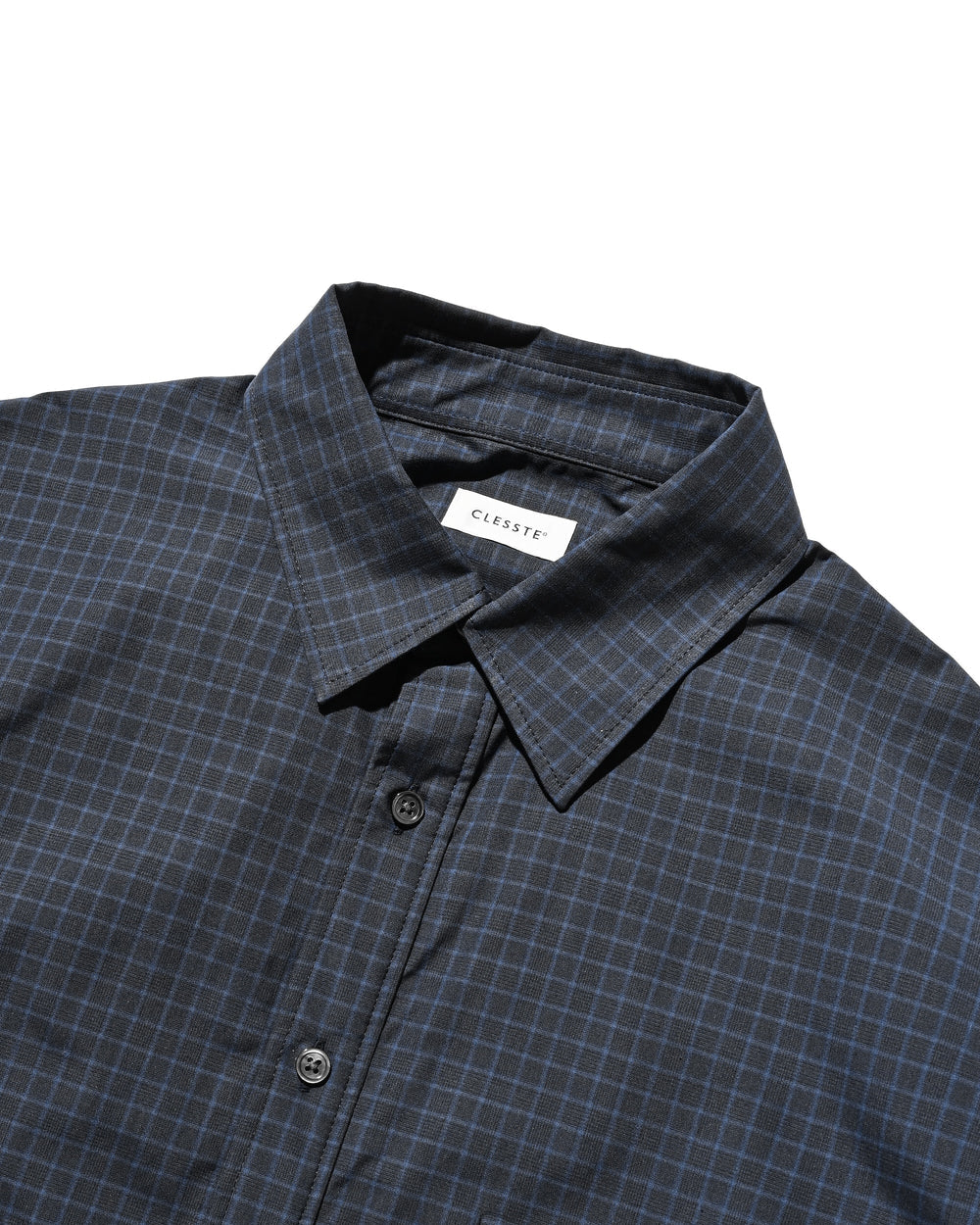 CLESSTE / Mini Plaid L/S Pullover Shirt (Navy)
