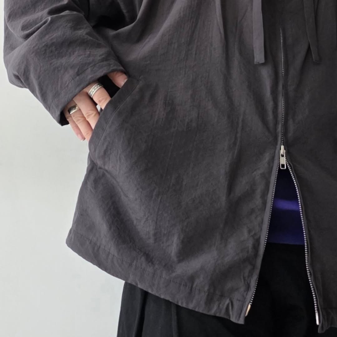 BLANC YM / Salt Shrink Cupro Snow Parka (Brown)