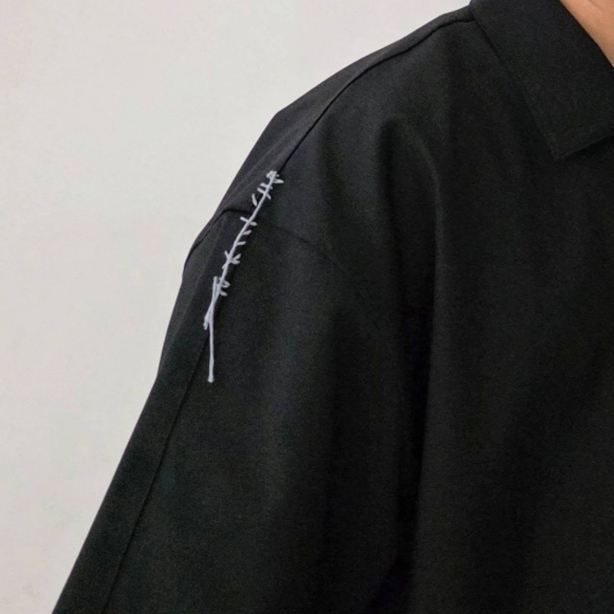 DISCOVERED / Summer Wool Looping Shirts (Black)