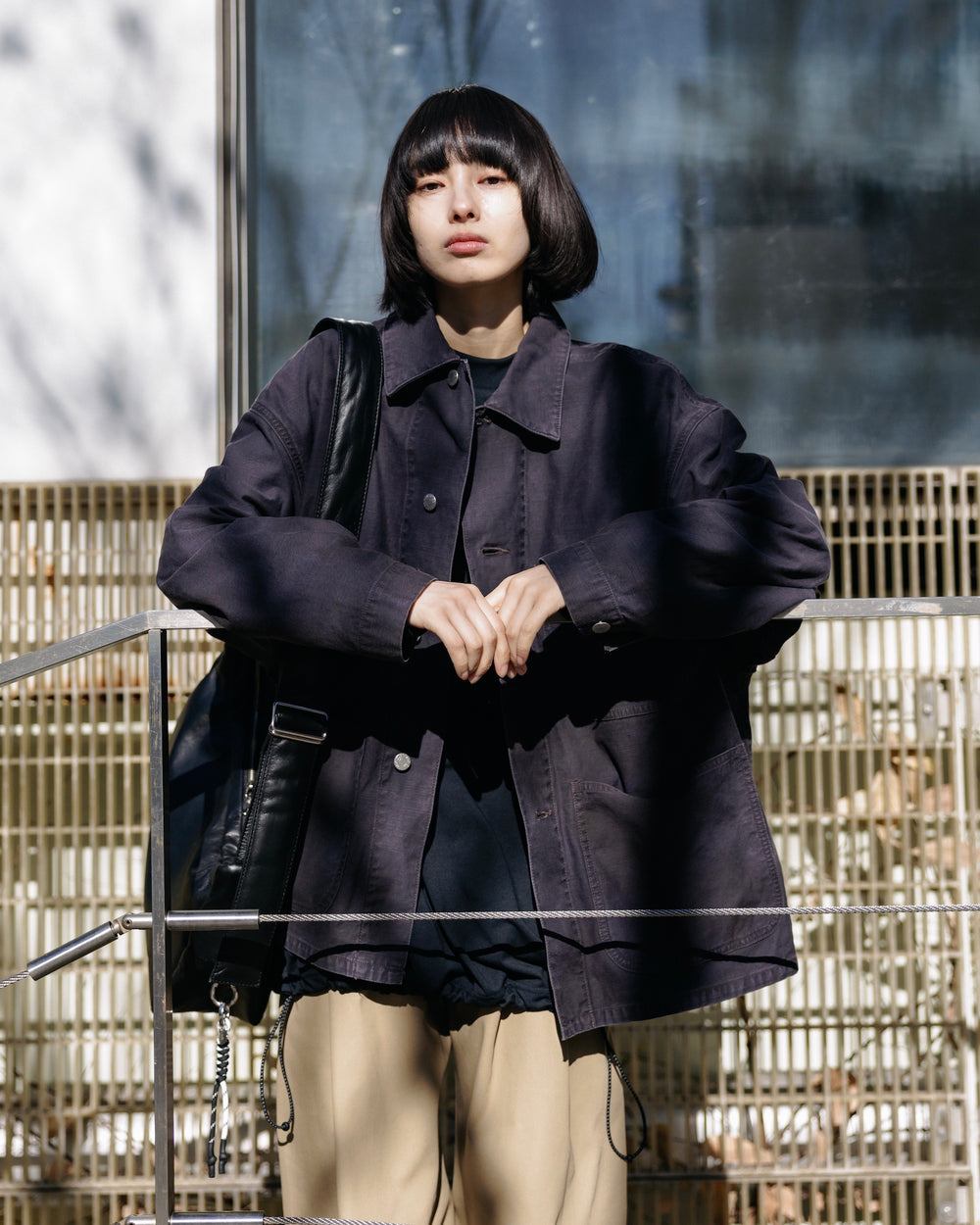 CLESSTE / Vintage Effect P-41 Jacket (Black)