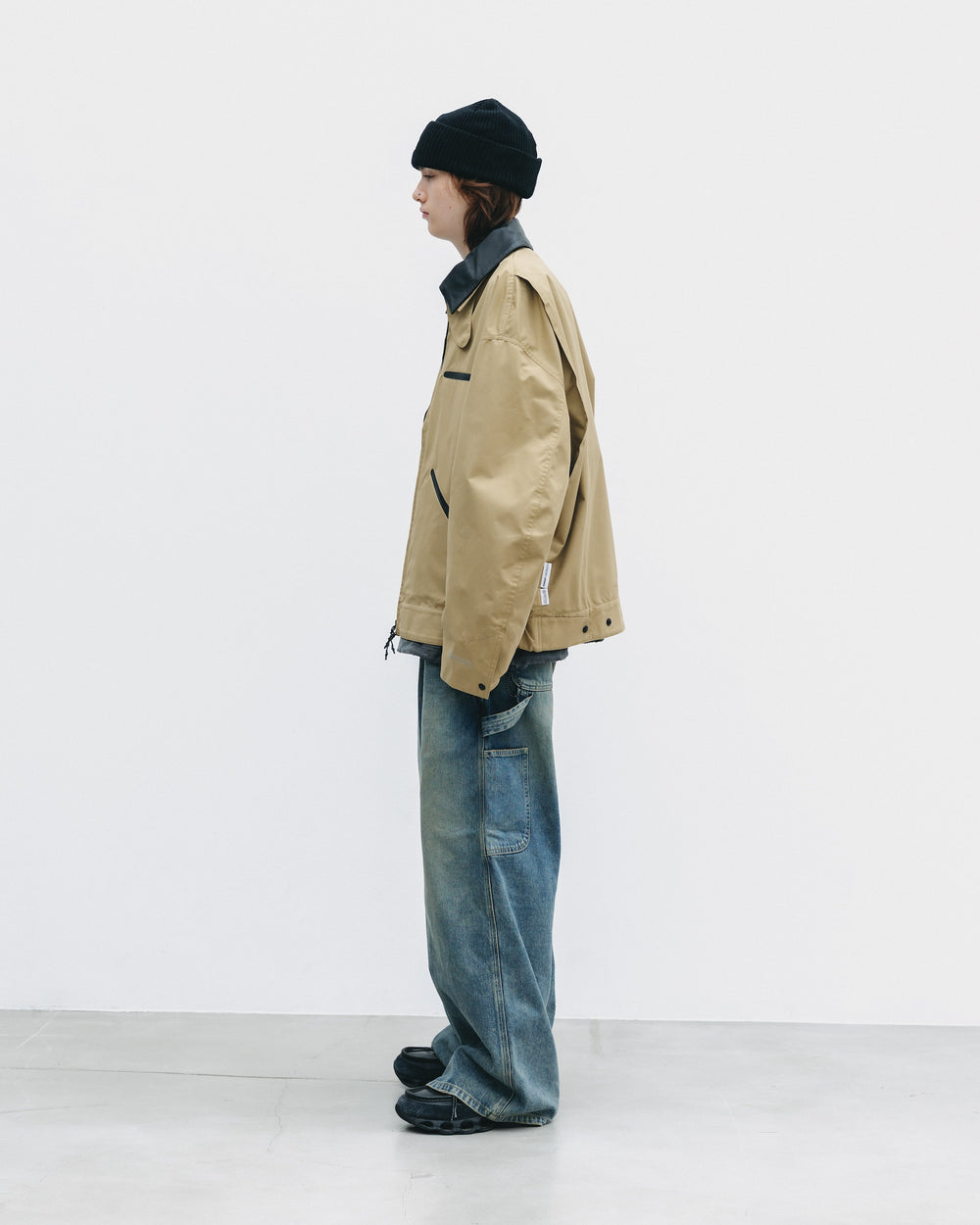 CLESSTE / Vintage Dyed Selvedge Denim Worker Pants (Vintage Indigo)