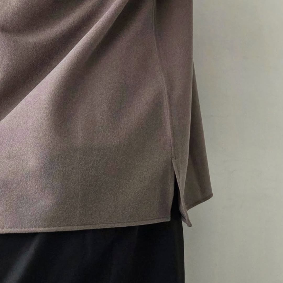 KANEMASA PHIL / 36G Cupro Ether Shirt (Charcoal)