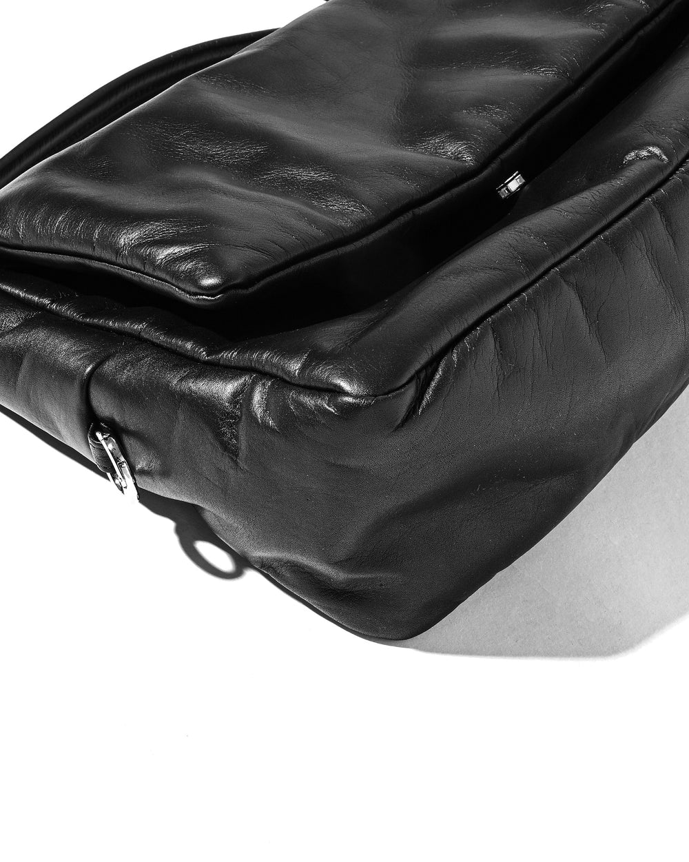 CLESSTE / Leather Padded Flap Holiday Bag