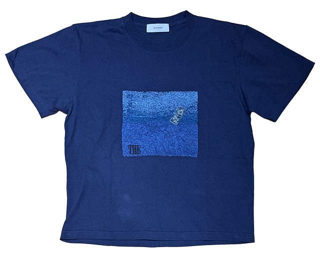 THE JEAN PIERRE / Photo EMB SS Tee (Navy)