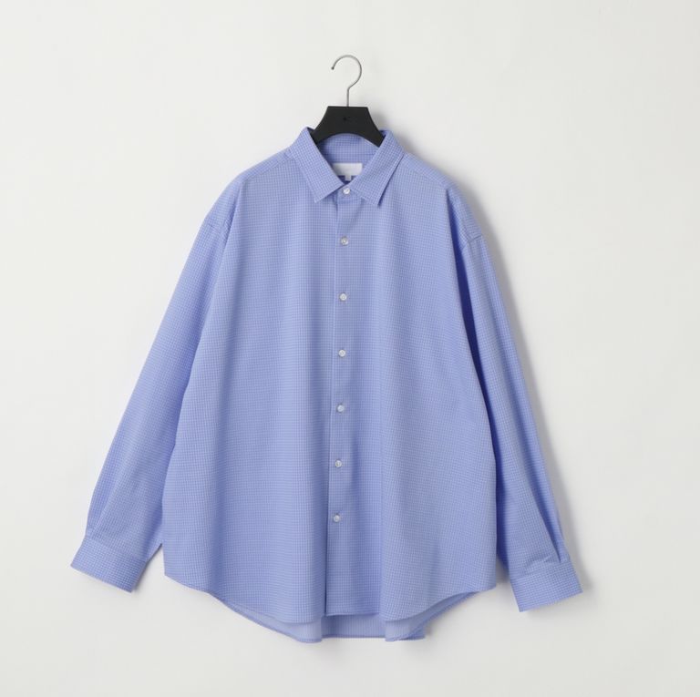 KANEMASA PHIL / 36g Atmosphere Check Shirt (Zenith Purple)