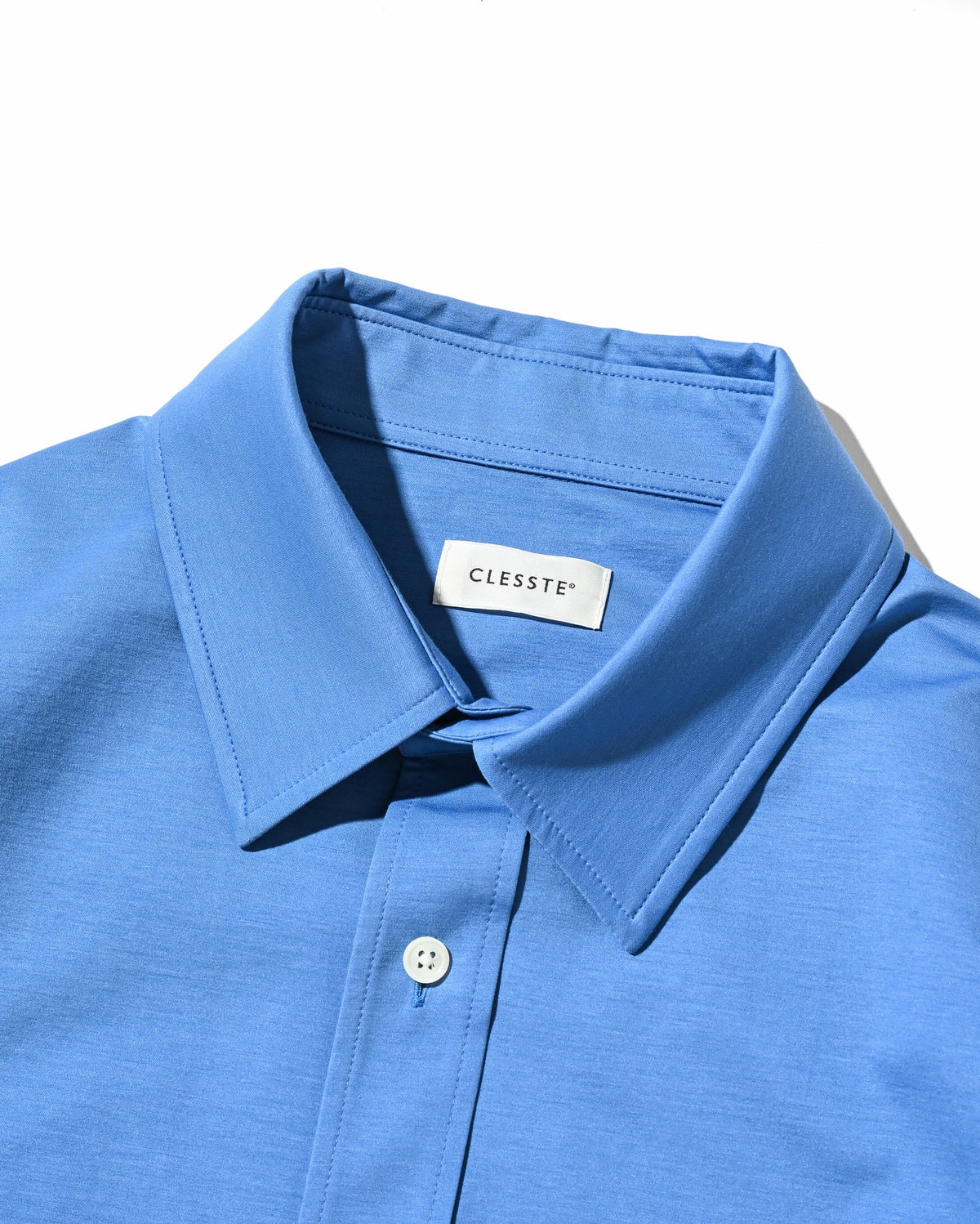 CLESSTE / 46G Knit Everyday L/S Shirt (Sax Blue)