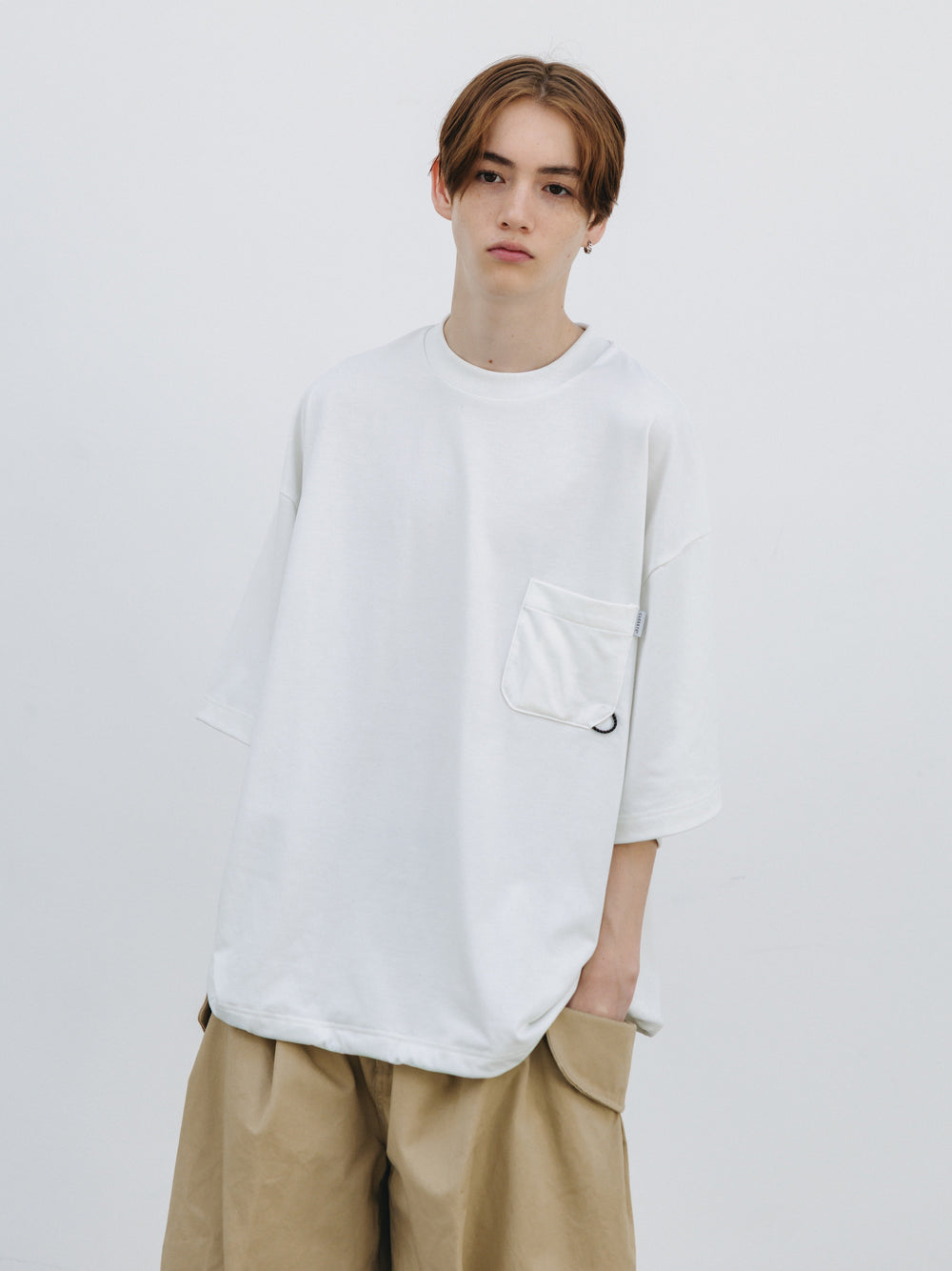 CLESSTE / Tech Pocket S/S T-Shirt (White)