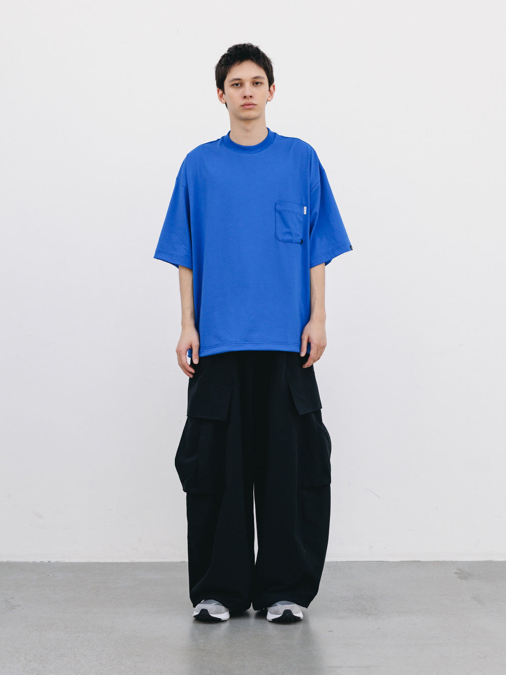 CLESSTE / Tech Pocket S/S T-Shirt (Blue)