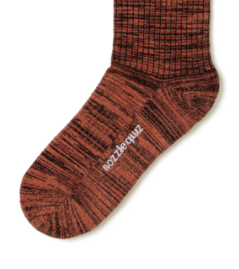 NOZZLEQUIZ / Burst Or. - Essential Mid Socks