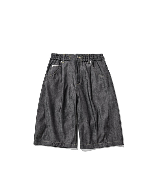CLESSTE / Selvedge Denim City Baggy Half Pants (Rigid Indigo)