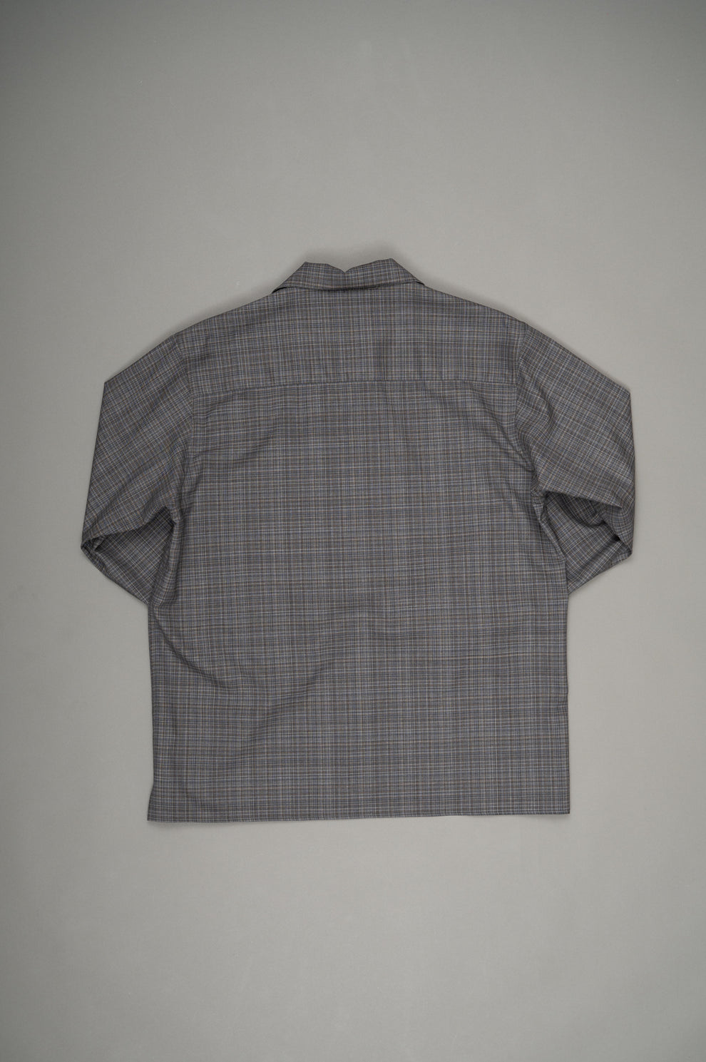 RICH I / Box Opencollar Shirt Jacket(Gray Check)