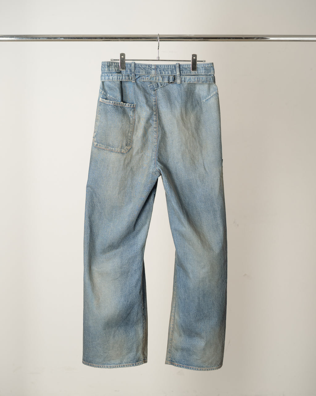 ANCELLM / Denim Painter Pants (Indigo)