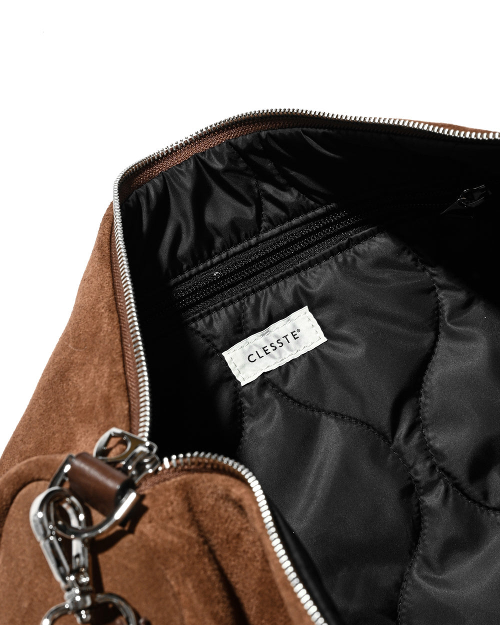 CLESSTE / Suede Day Off Bag Large (Brown)