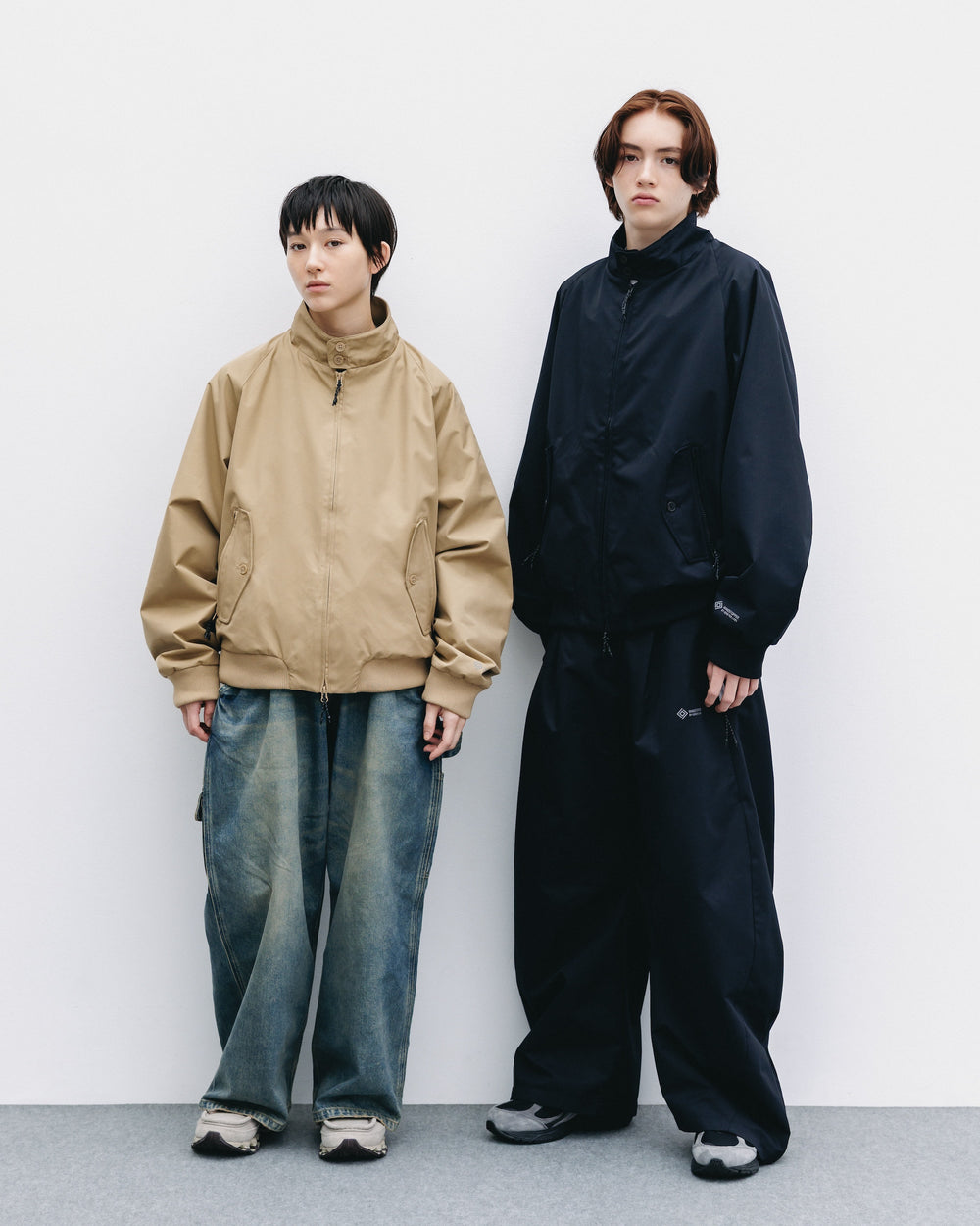 CLESSTE / +Phenix Windstopper® By Gore-Tex Labs Twill City Harrington Jacket (Black)