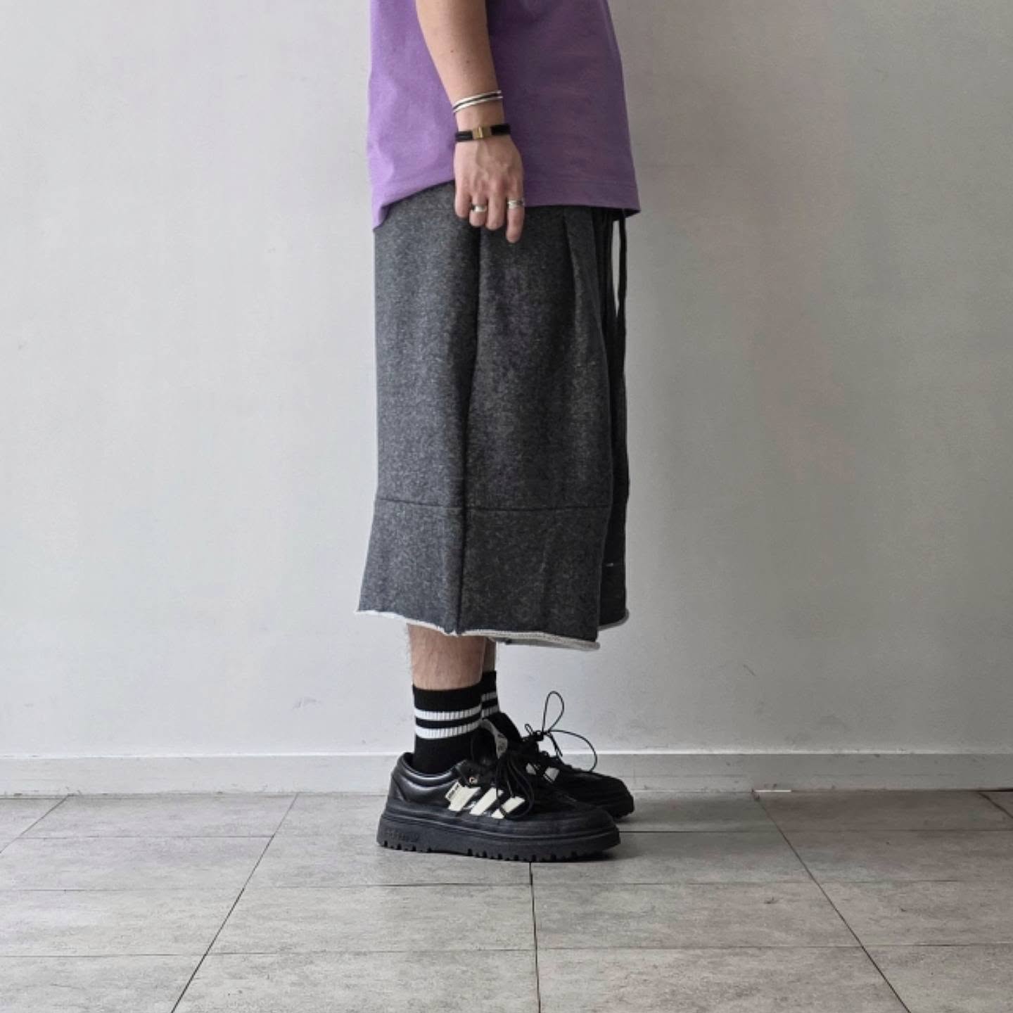 SHINYAKOZUKA / Ordinary Home Baggy Shorts (Charcoal)